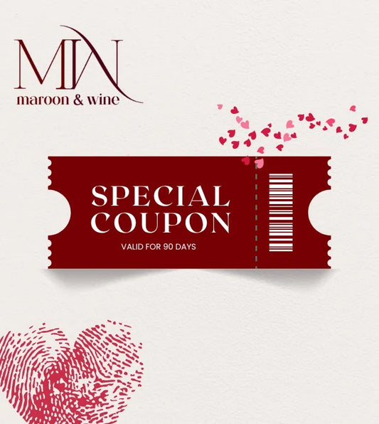 Maroon and Wine Gift Card - Rs. 999