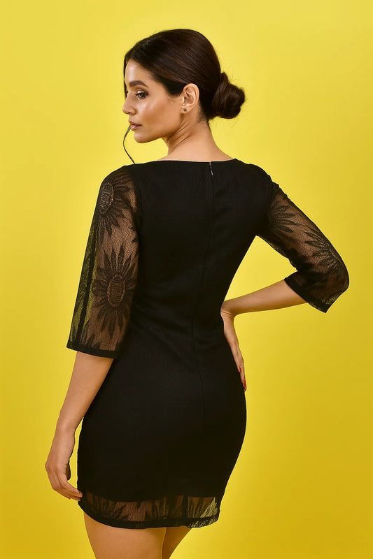 Midnight Lace Dress
